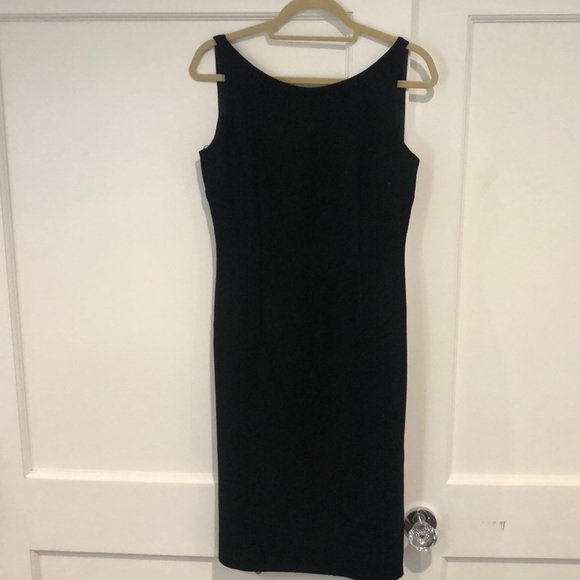 Moschino black wool dress, open back! - Picture 2 of 8